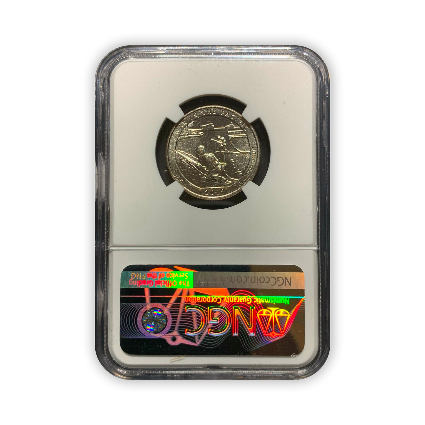 2019 War in the Pacific Quarter Dollar West Point - NGC MS67