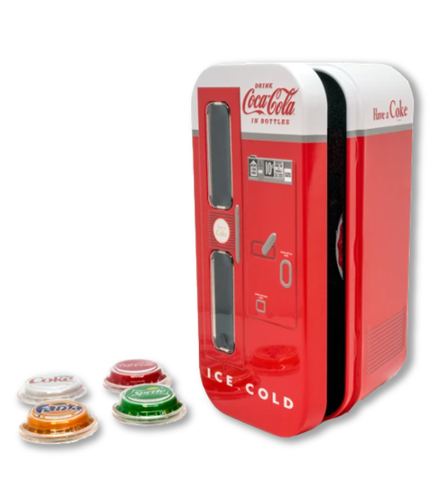2020 Coca-Cola Vending Machine 4-Set $1 Bottle Cap Coins