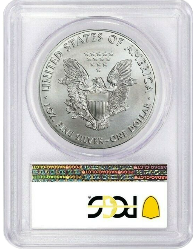 2020 (P) Silver Eagle - Business Strike - Type 1 Emergency Production - PCGS MS69 FS First Strike Philadelphia Label