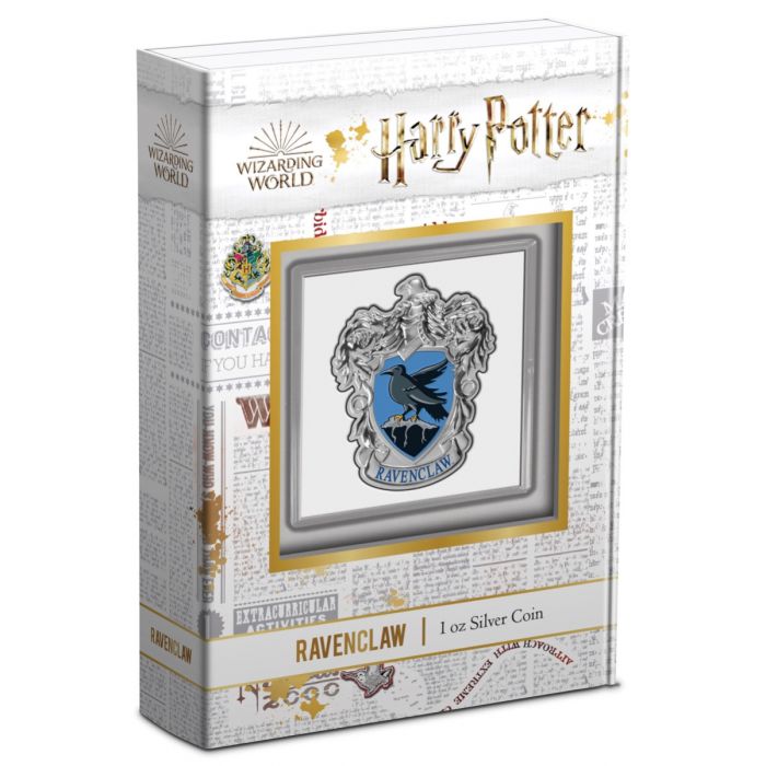 2021 Harry Potter - Hogwarts House Crest Ravenclaw - 1oz Silver Proof Coin