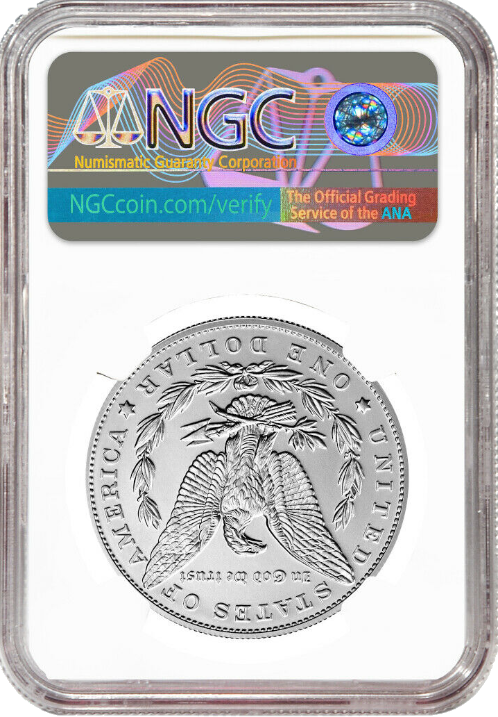 2021 P Morgan Silver Dollar - NGC MS69 First Day of Issue
