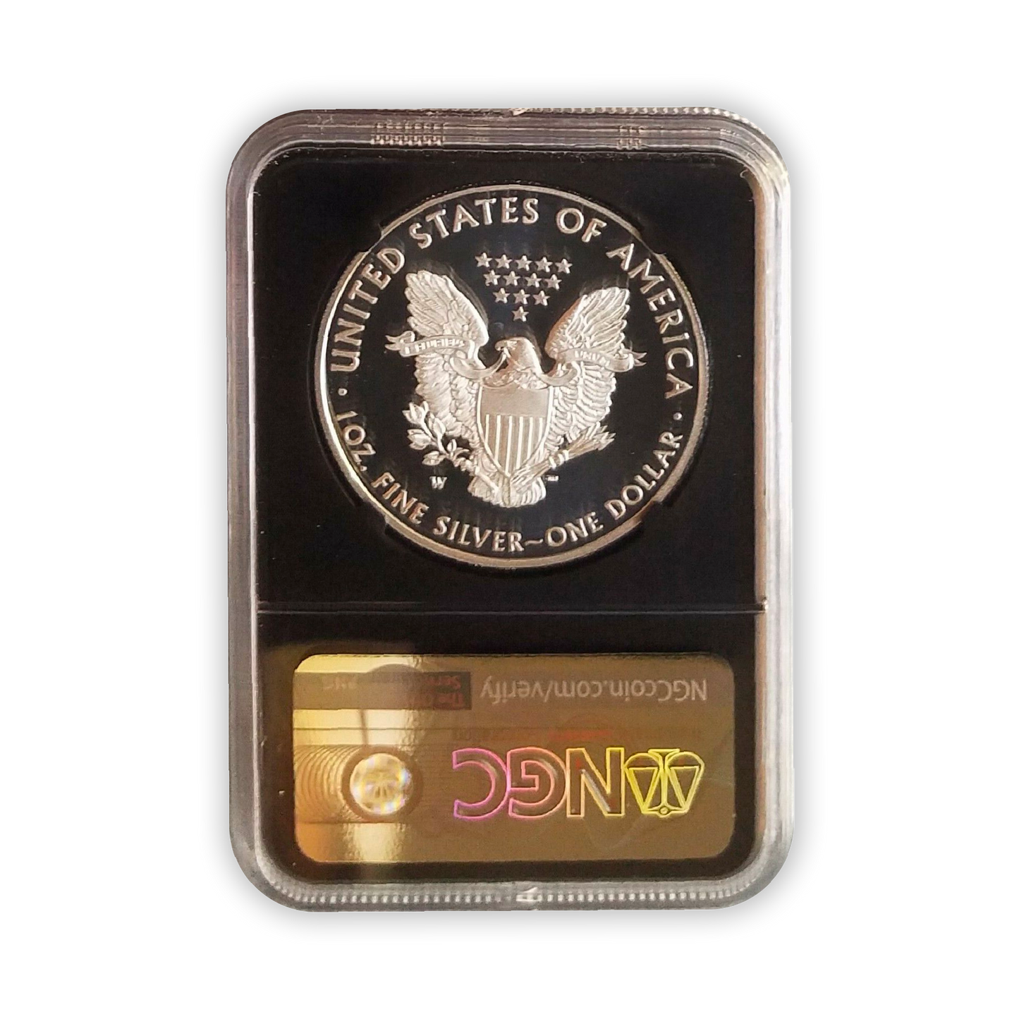 2021 Silver Eagle Type 1 Proof - NGC PF70 FDI Advanced Release - Mercanti Label