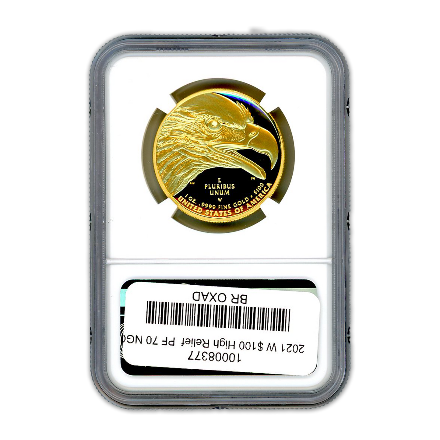 2021 W 1 oz $100 American Liberty - NGC PF 70 ULTRA CAMEO