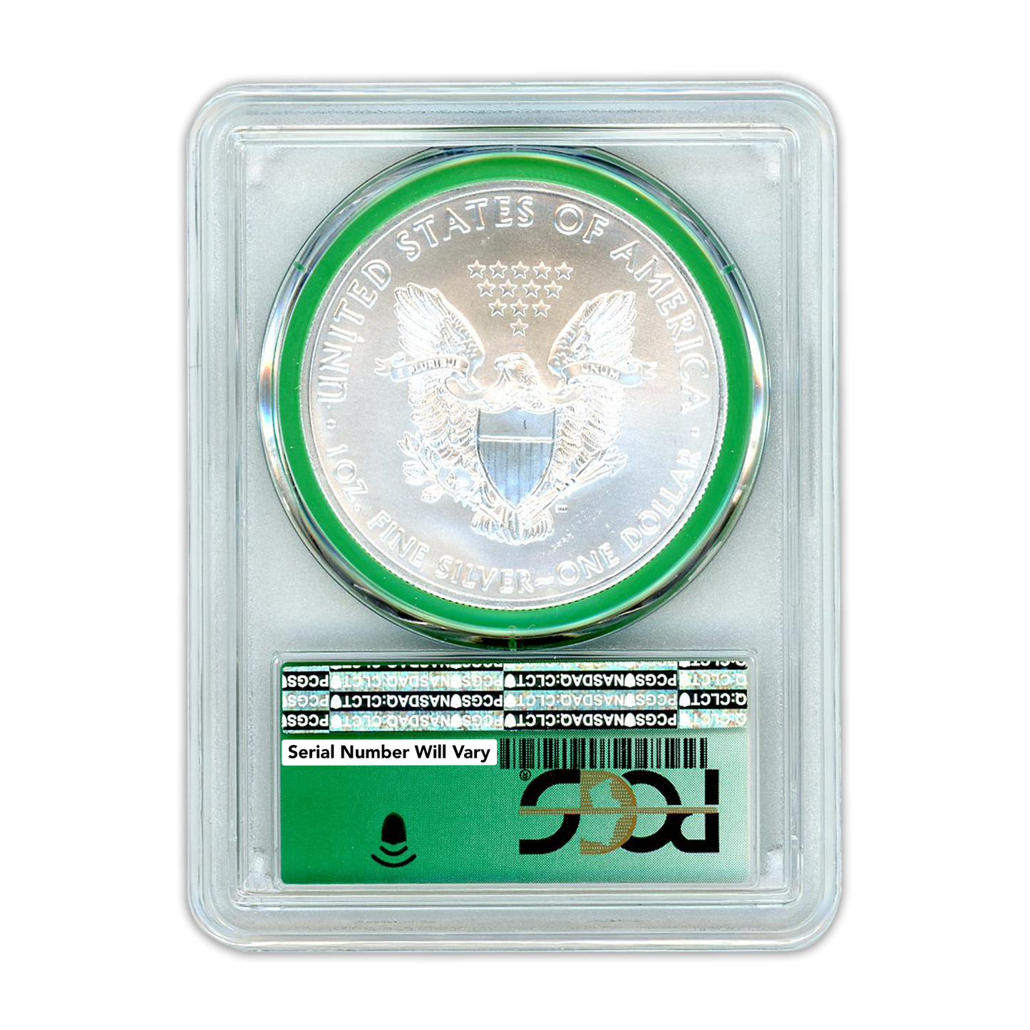 2021 American Silver Eagle - Business Strike - PCGS MS69 Monster Box Label