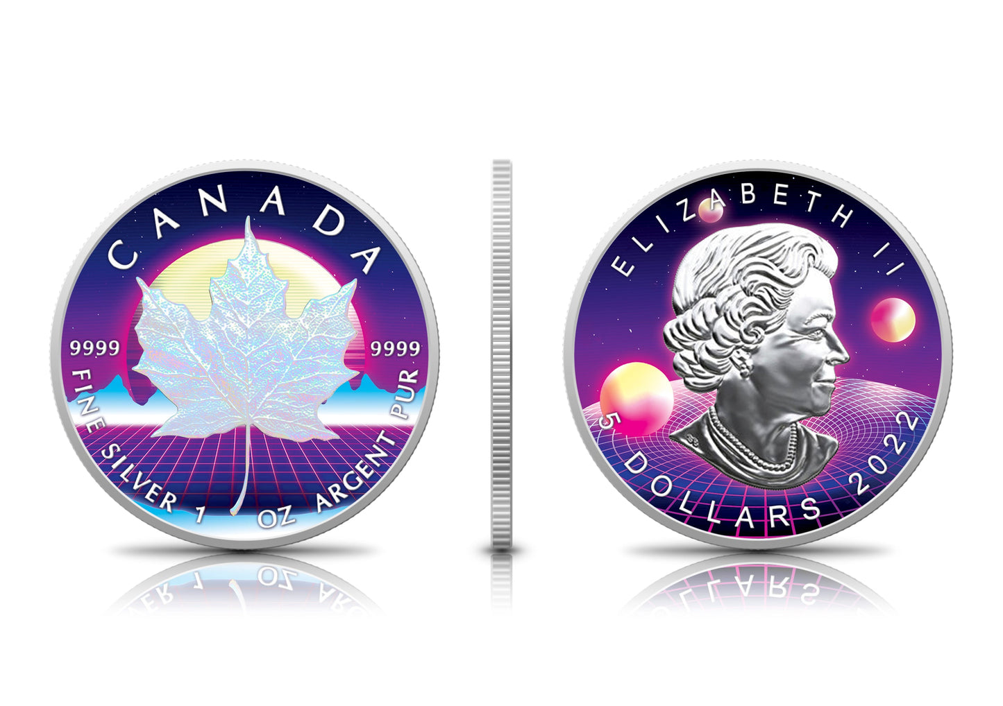 PREORDER: 2022 Vapor Wave Maple Leaf - Icon Mint