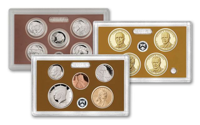 2015 US Proof Set - 14 Coins