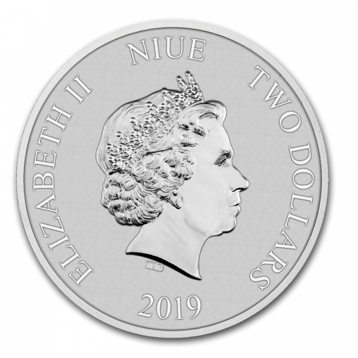 2019 Niue Disney Lion King - 1 oz 9999 BU Silver Coin