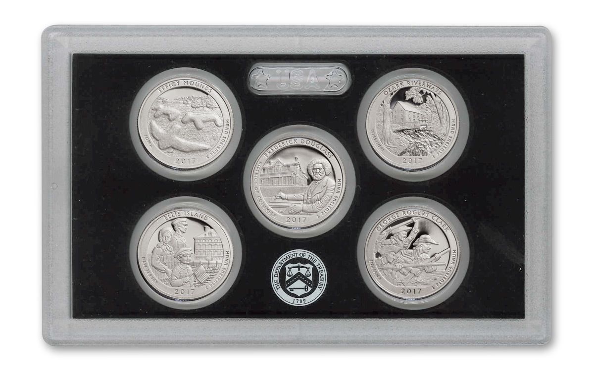 2017 US Proof Set - 10 Coins
