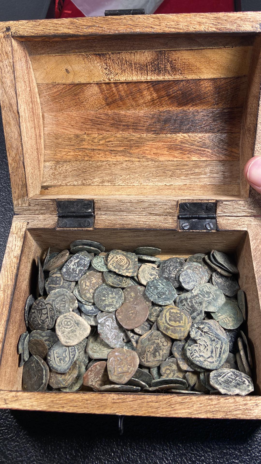 Pirate Coins - Spanish Copper Maravedis