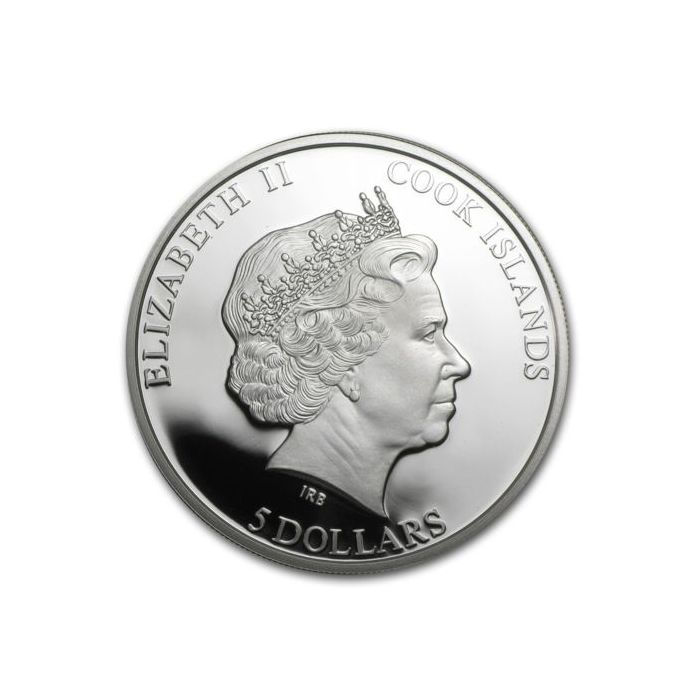 2014 Cook Islands - Easter Island - Rapa Nui - Silver Proof Coin