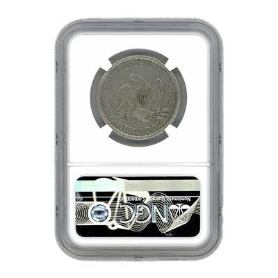 1843 Seated Liberty Half Dollar Philadelphia NGC VF35