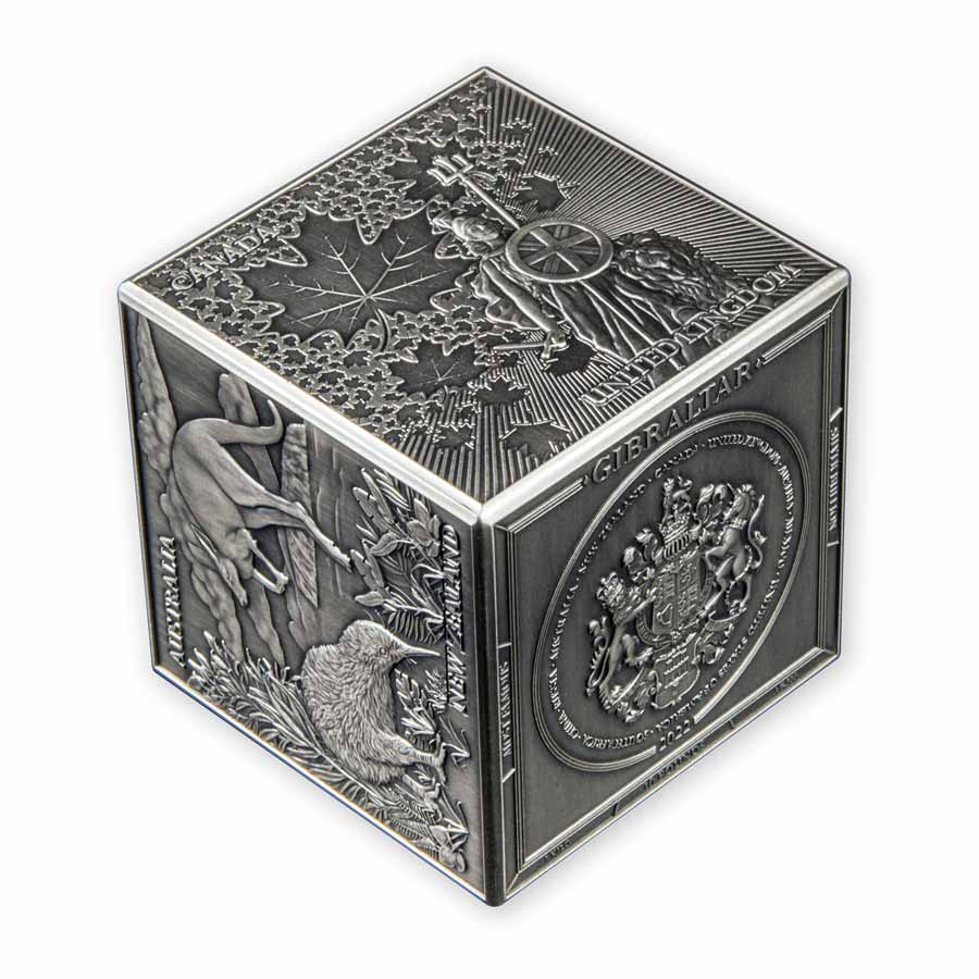 2022 Gibraltar 1 Kilo Silver 'Most Famous Silver Bullion Coins'