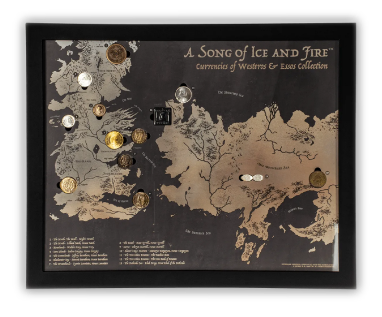 A Song of Ice and Fire Set - Premium Deluxe Display Packaging