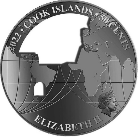 2022 LANDMARKS OF THE WORLD- Colosseum - NZD Iron Coin