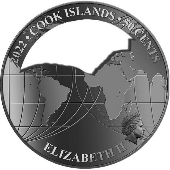 2022 LANDMARKS OF THE WORLD- Great Wall of China - NZD Iron Coin