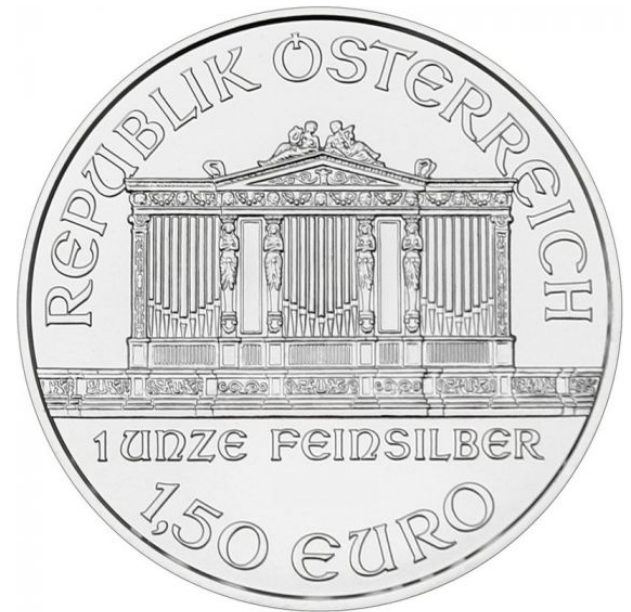 Austrian Philharmonic 1 oz Silver Coin (Random Year)