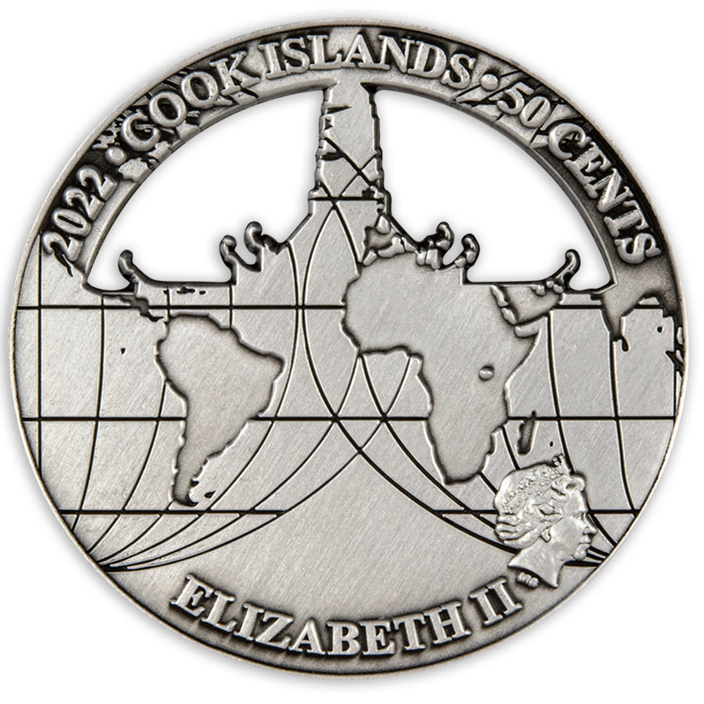 2022 LANDMARKS OF THE WORLD- Grand Palace - NZD Iron Coin