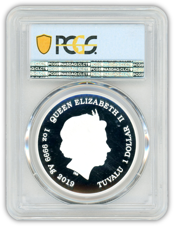 2019 Homer Simpson 1 Oz Silver - PCGS PR70
