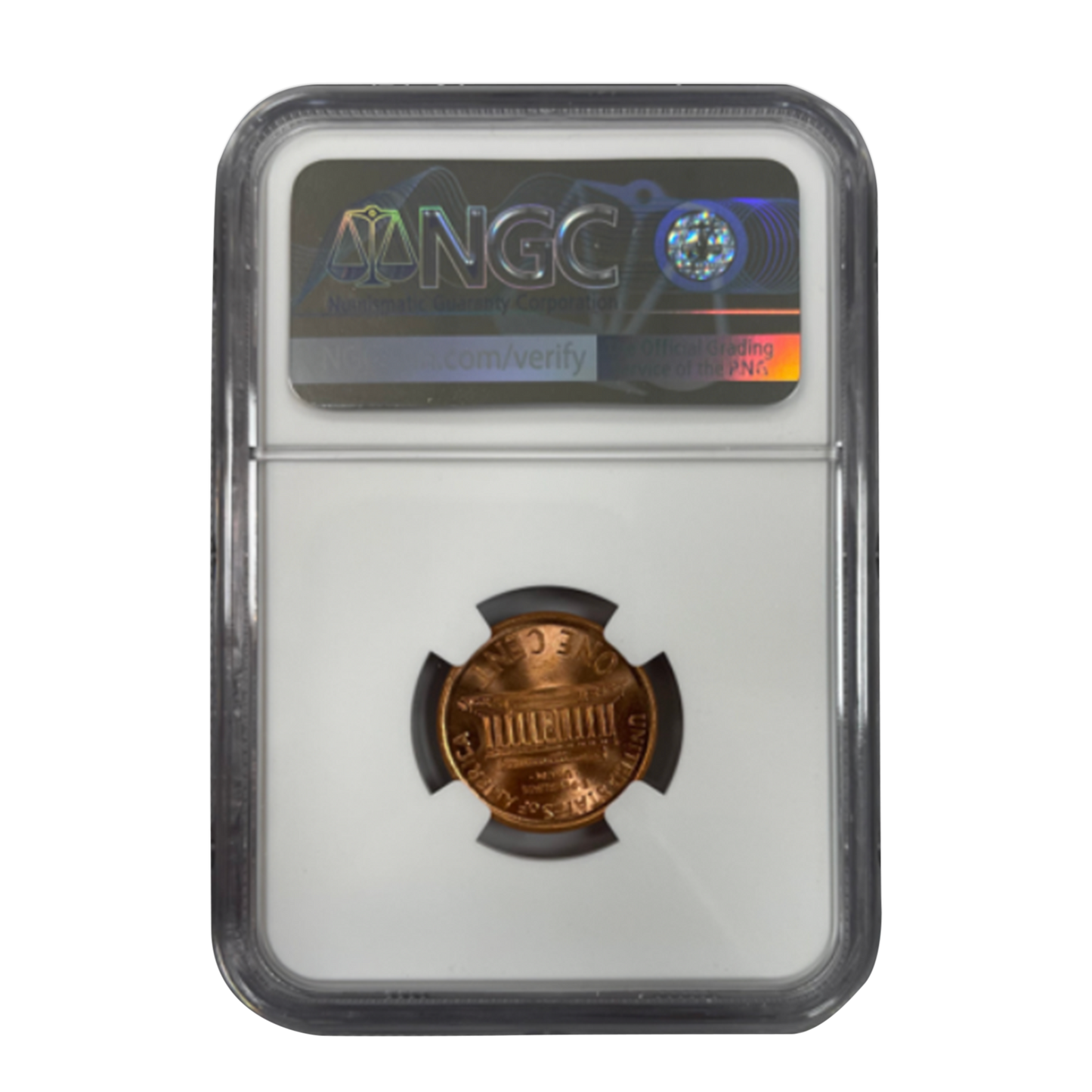 Lincoln Cent Broadstruck - Northeast Error Collection - Magnum Opus Label NGC