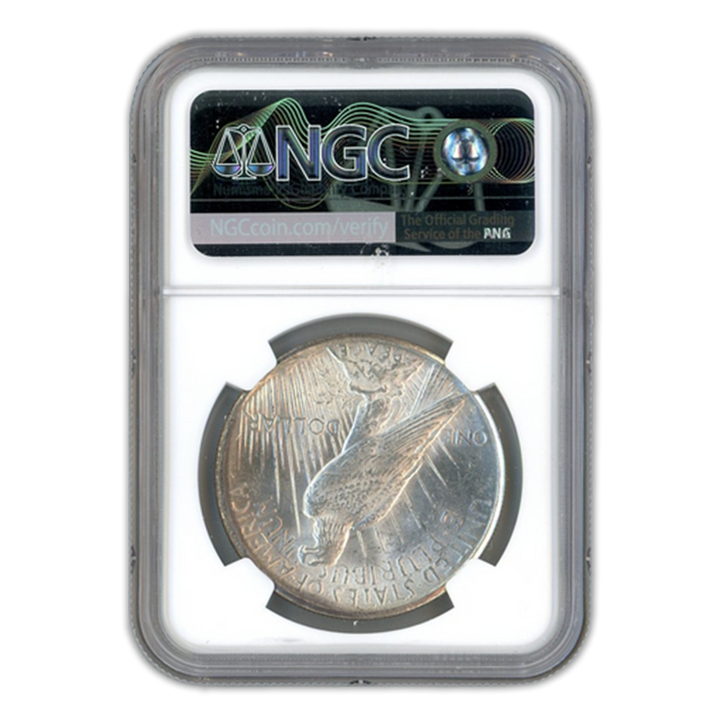 1924-S Peace Silver Dollar - NGC MS61