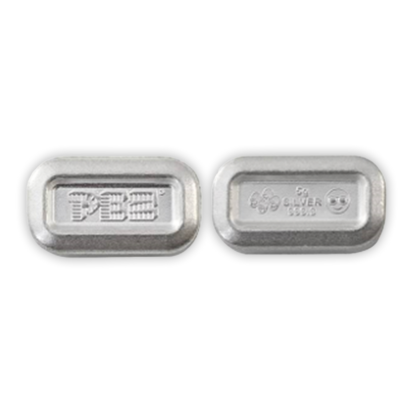 2021 Pez Pamp Suisse Silver 6x5-gram Bars - Summer Sunglasses Chillin Emoji