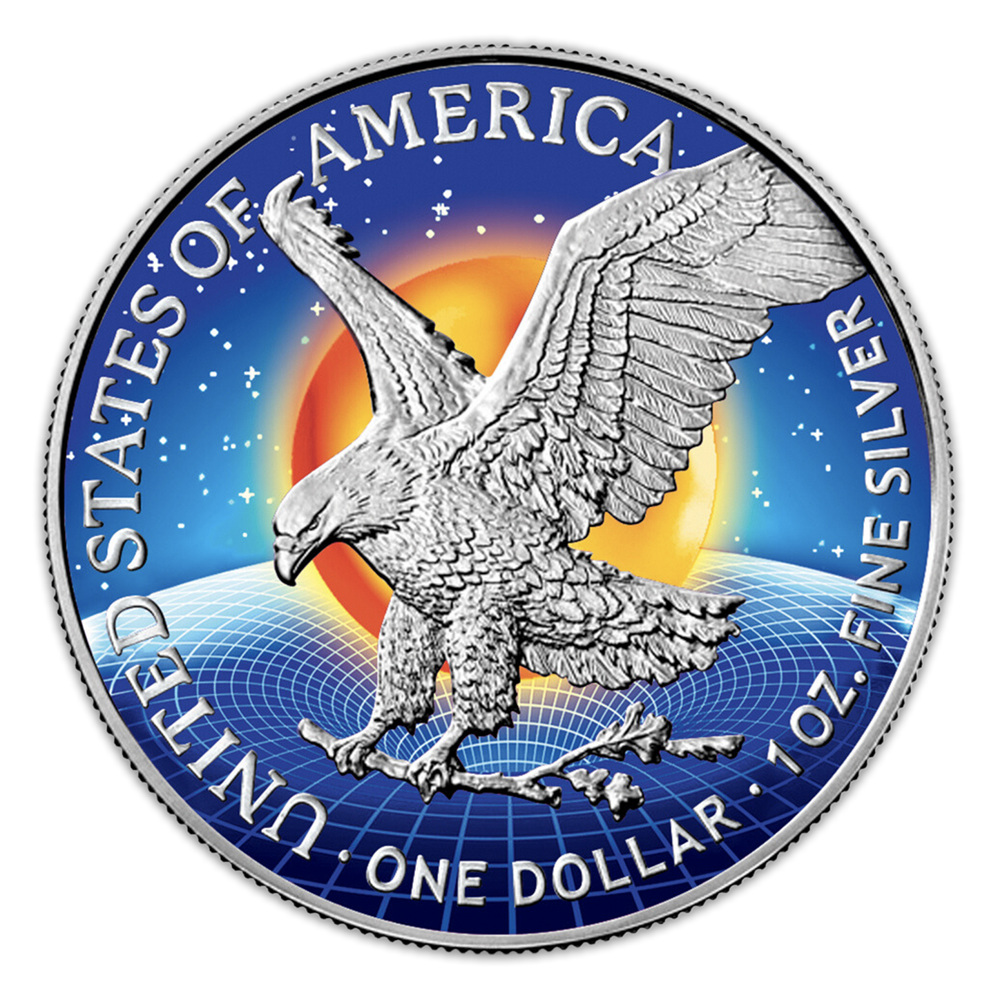 PREORDER: 2023 VaporWave Silver Eagle - Icon Mint