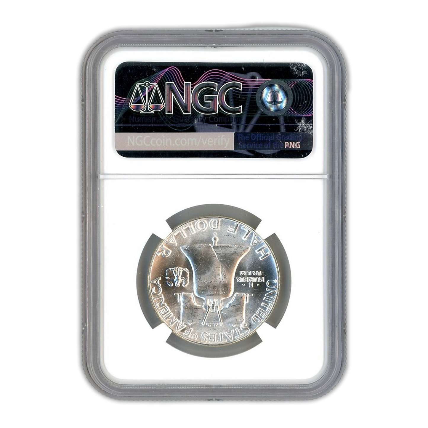 1956 Franklin Silver Half Dollar - NGC MS66 FBL