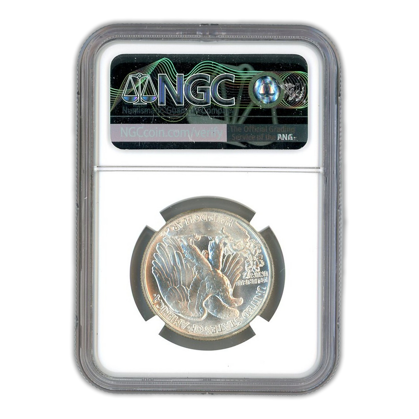 1946 Walking Liberty Silver Half Dollar - NGC MS64 Sight White