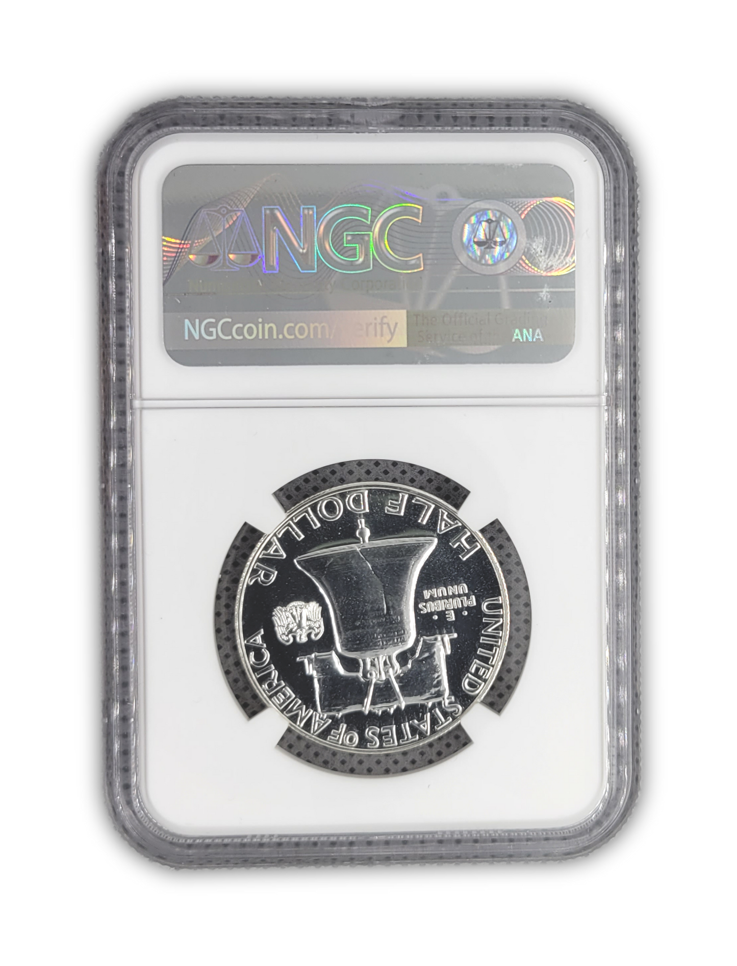 1962 Franklin Silver Half Dollar - D on Bell - NGC PF68 Sight White