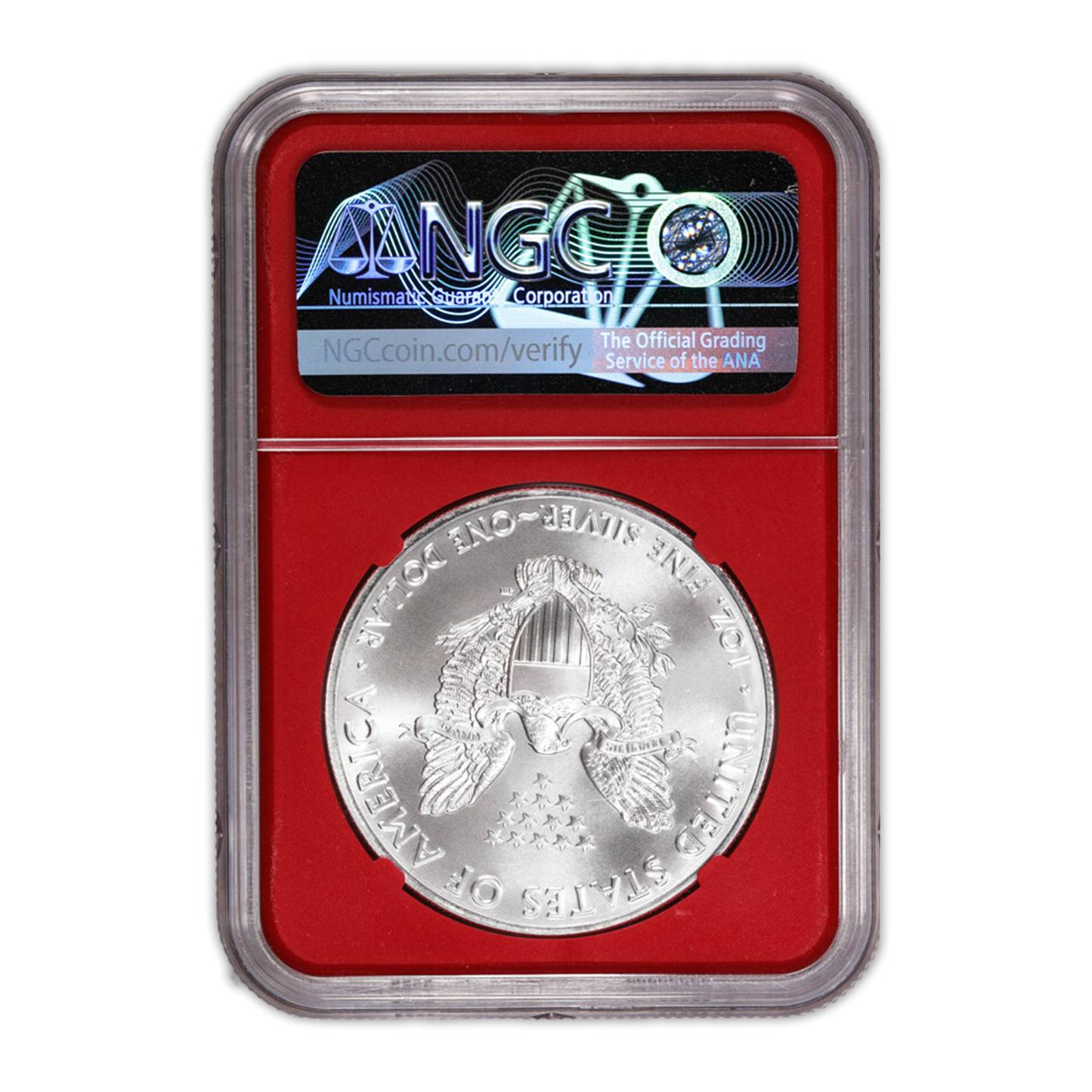 2016(S) Silver Eagle San Francisco - NGC MS69 Bridge Label Red Core