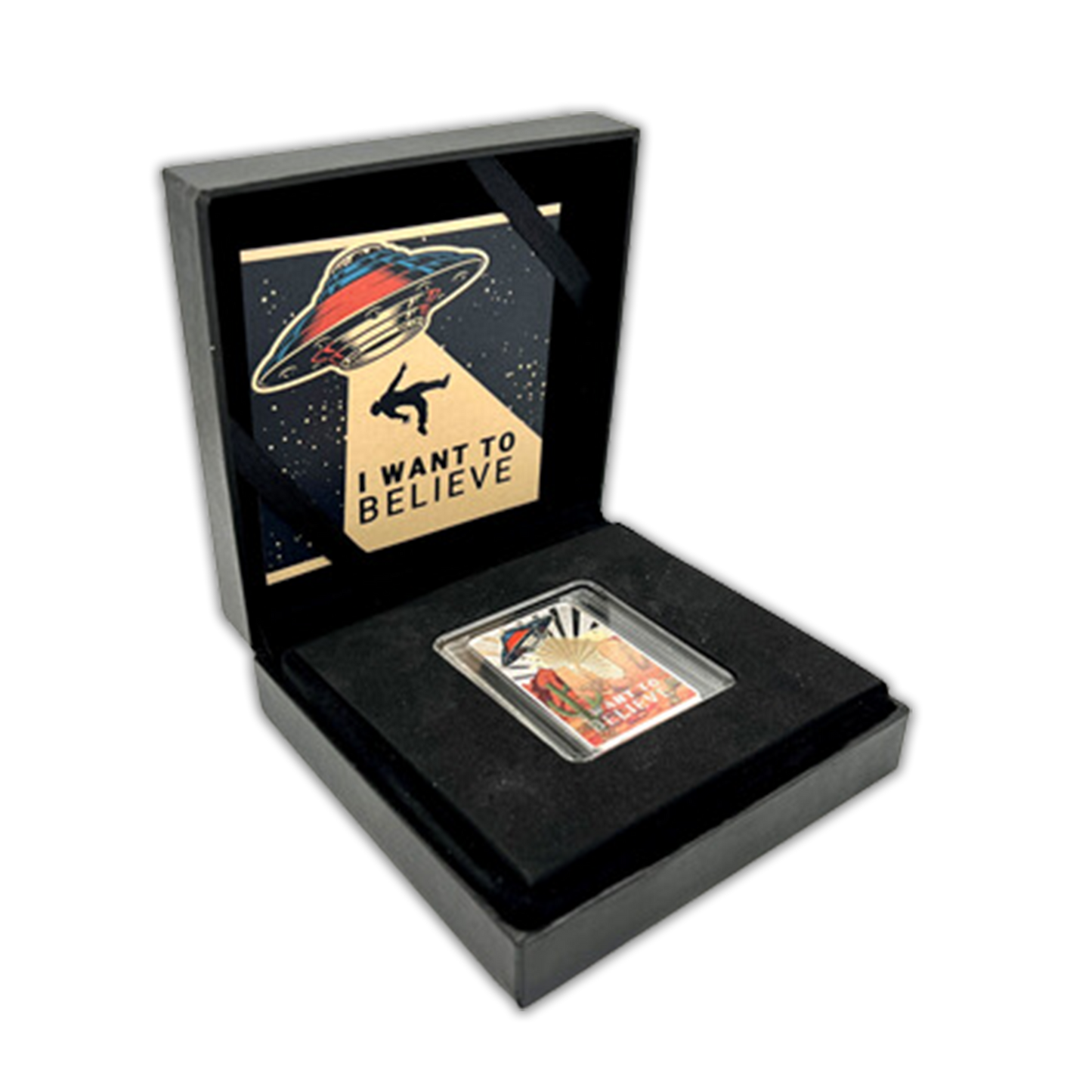 2023 1 oz I Want to Believe UFO Silver
