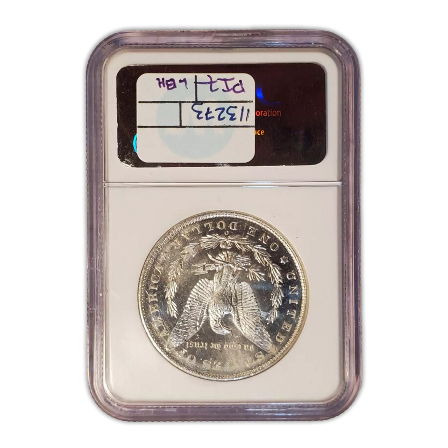 1900 O Morgan Silver Dollar New Orleans - NGC MS63 PL Sight White