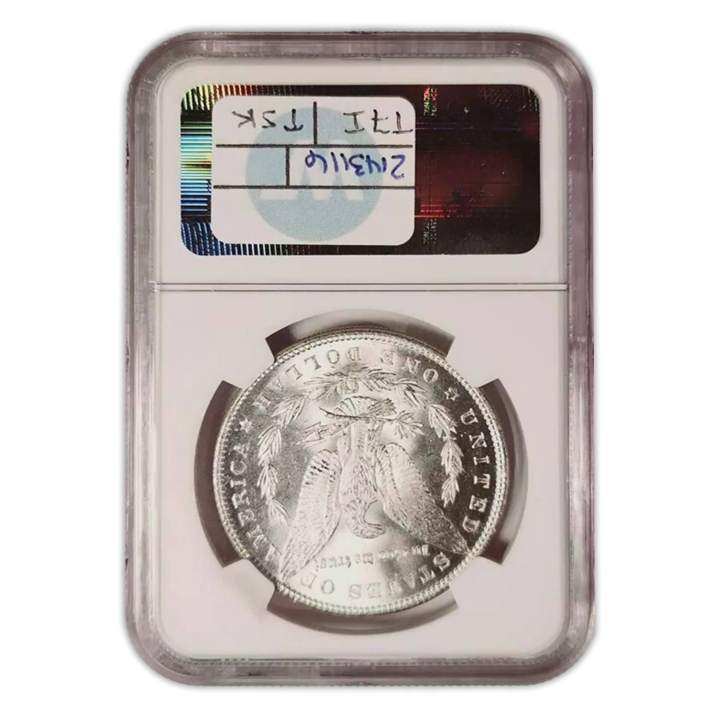 1886 Morgan Silver Dollar Philadelphia - NGC MS66 Sight White