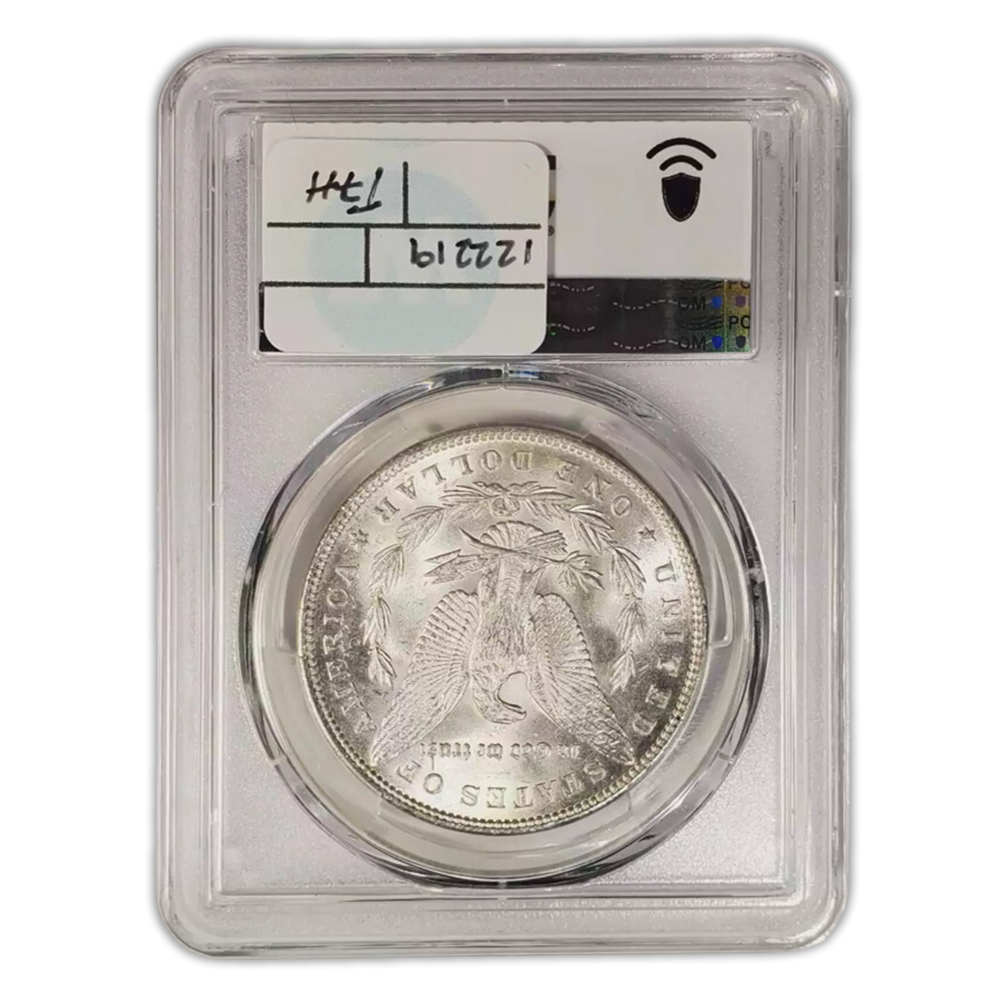1891 Morgan Silver Dollar Philadelphia - Top 100 VAM 2 Double Ear - PCGS MS64 Sight White