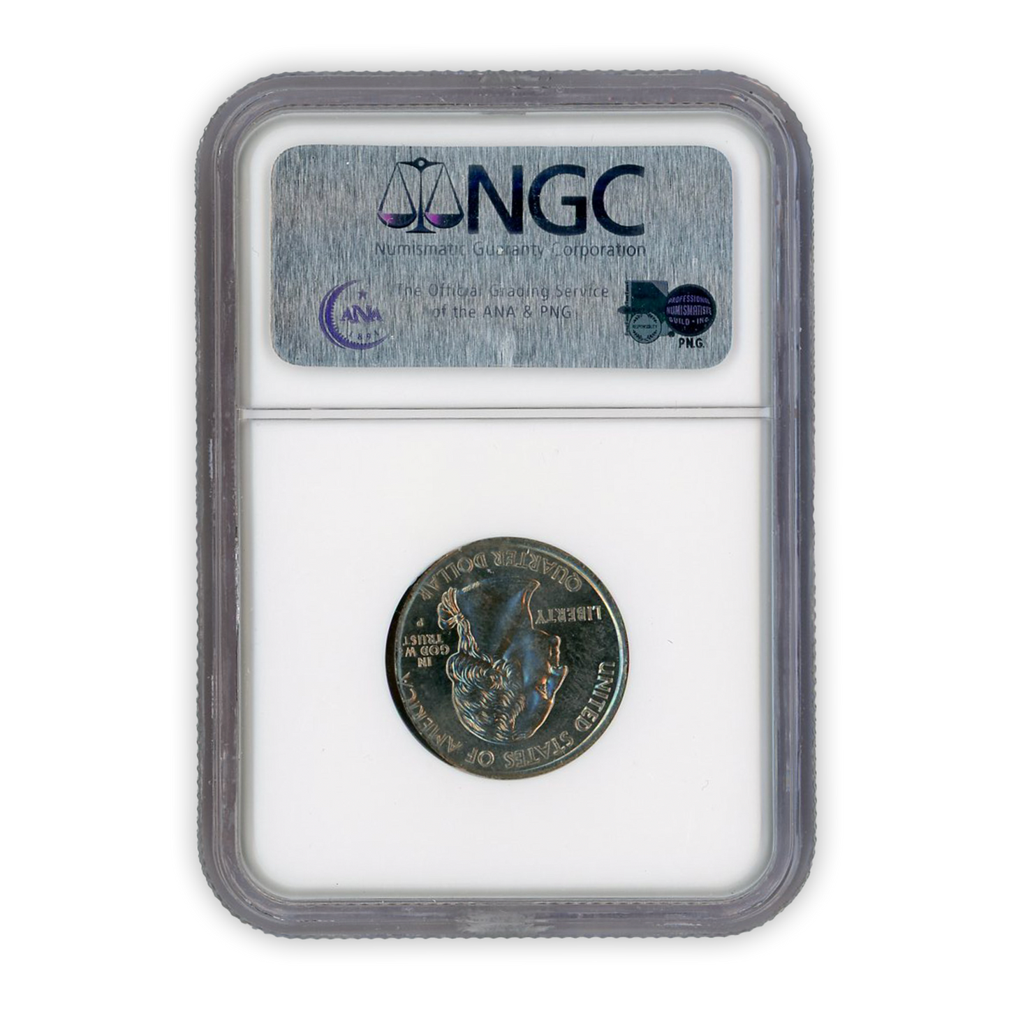 2008 Oklahoma Quarter - Elliptical - NGC MS67