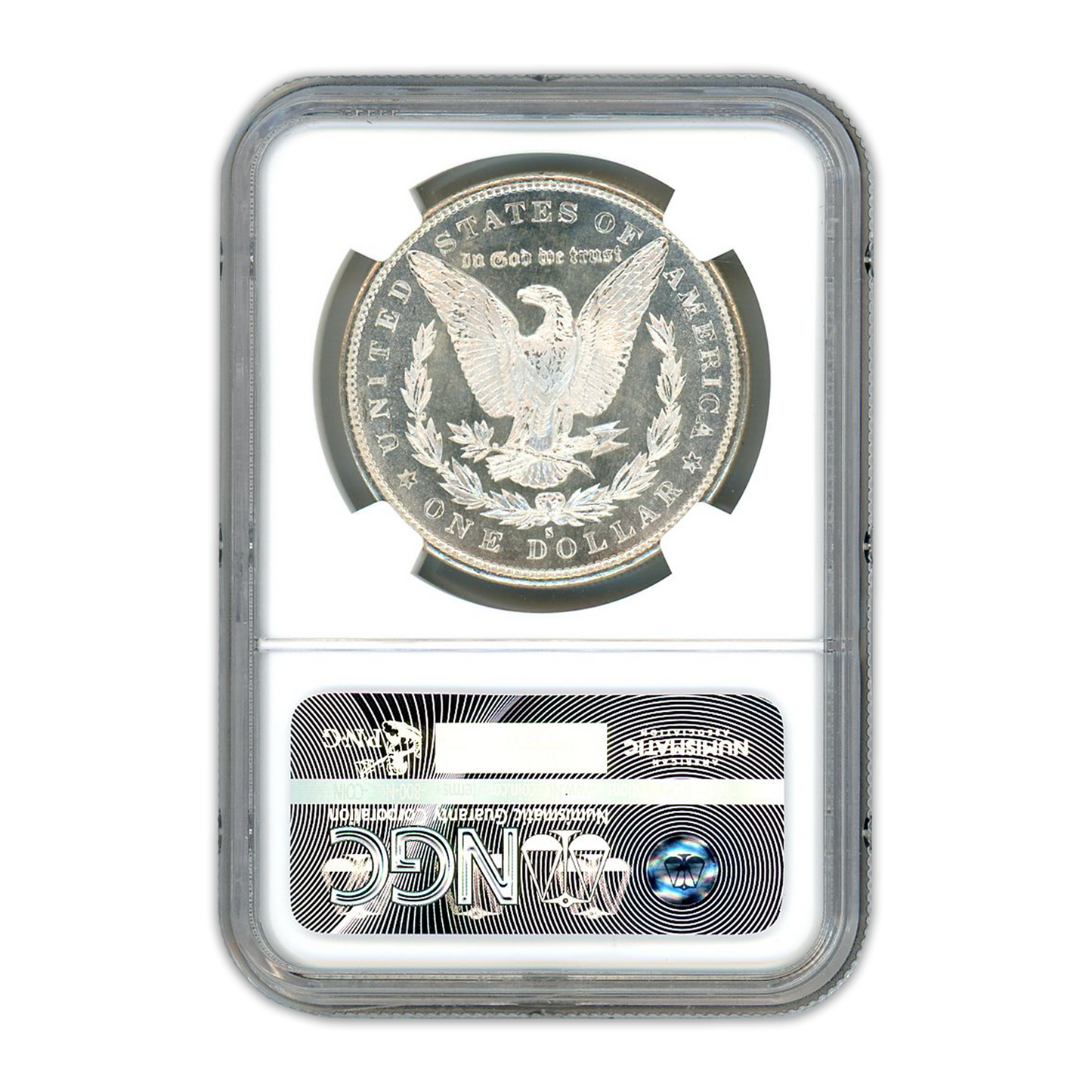 1879-S Morgan Silver Dollar San Francisco - NGC MS68 Sight White