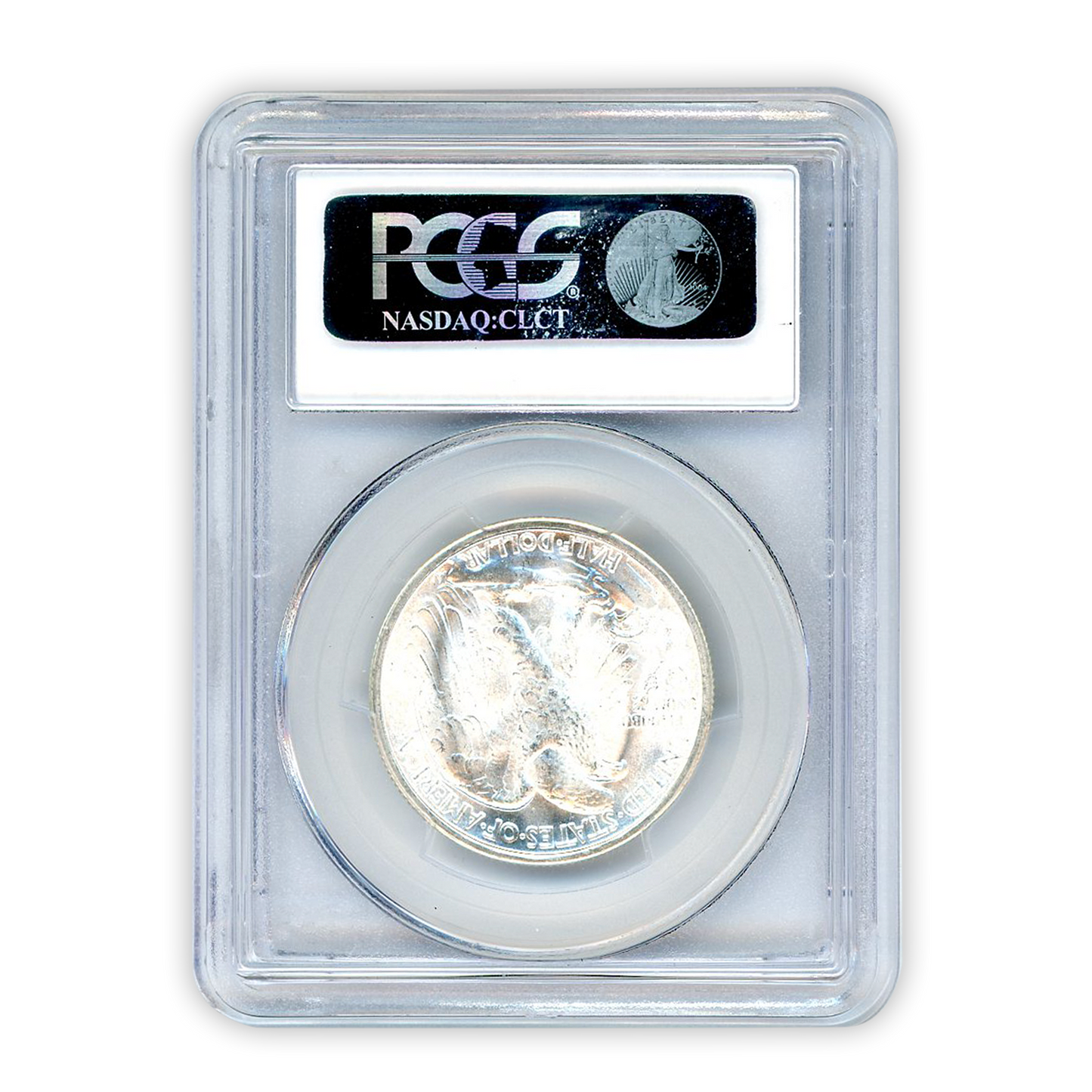 1945 S Walking Liberty Silver Half Dollar - PCGS MS66+ Sight White