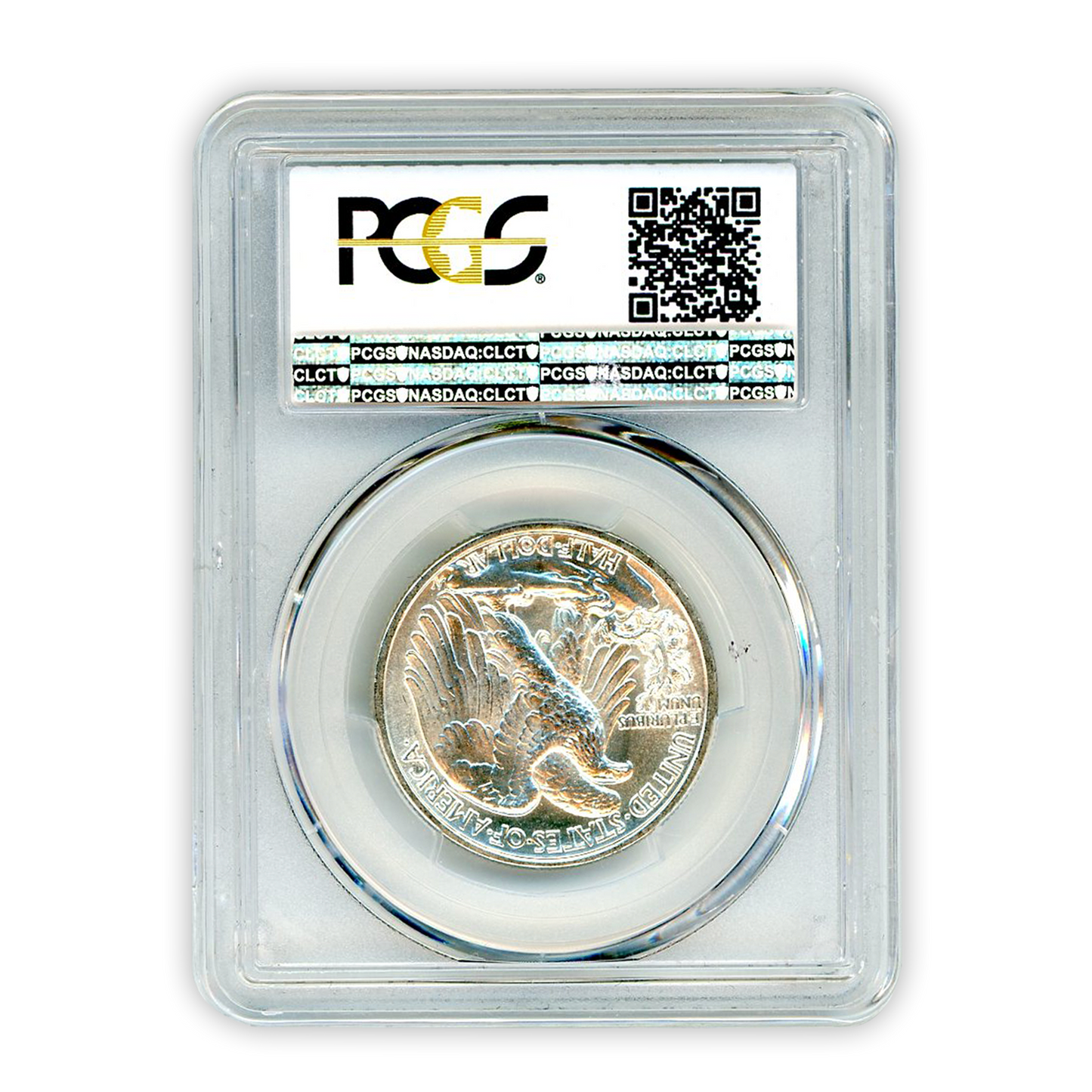 1938 Walking Liberty Silver Half Dollar - PCGS MS64 Sight White