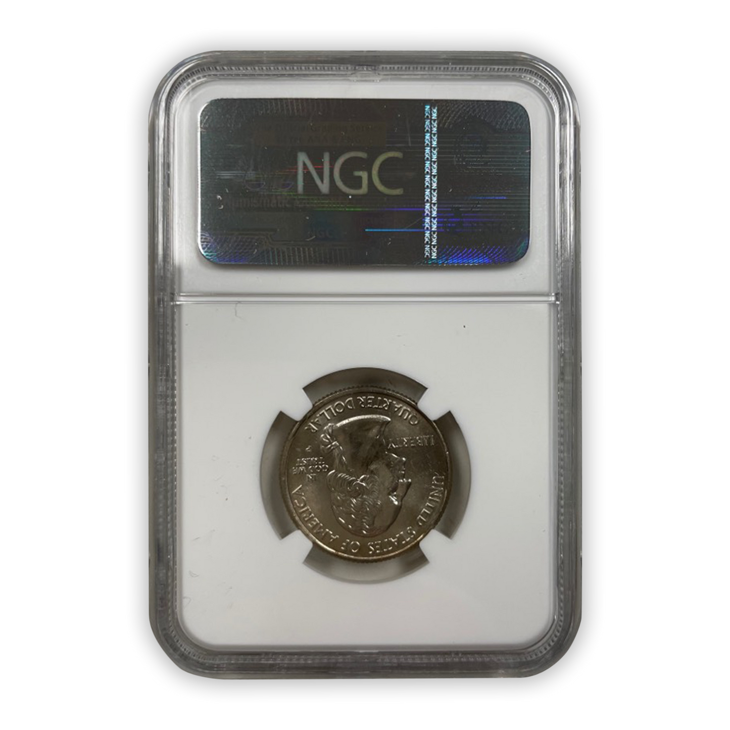 2005 West Virginia Quarter Dollar Philadelphia The Greene Find Mint - Triple Error - NGC MS66