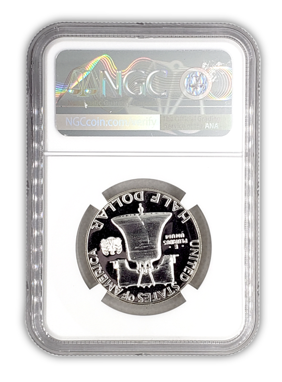 1963 Franklin Silver Half Dollar - NGC PF68 Star Sight White