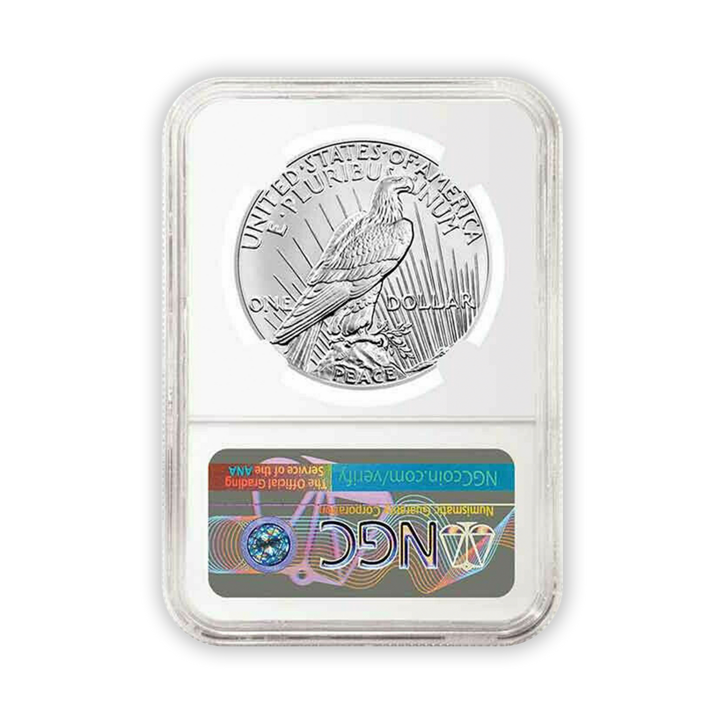 2021 Peace Silver Dollar - NGC MS70 First Day of Issue