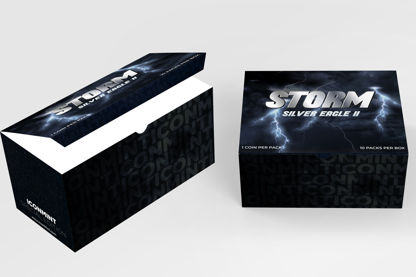 2022 Storm Silver Eagle II 1 Oz Silver - Icon Mint Special Edition