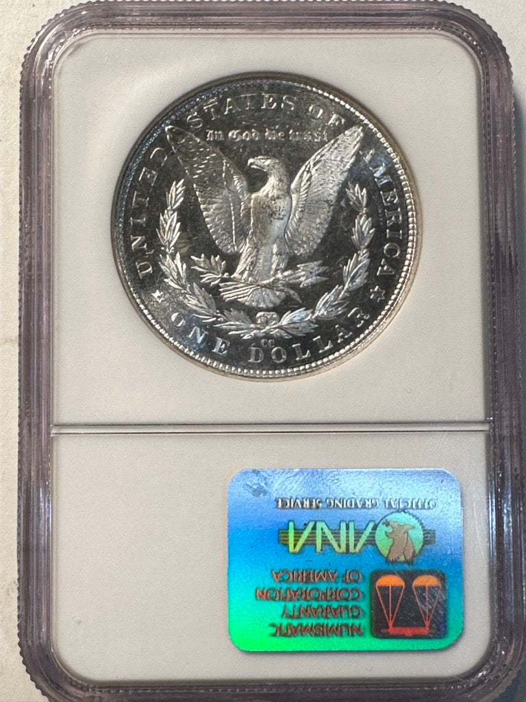 1882 CC Morgan Silver Dollar Carson City - NGC MS65 DPL Sight White