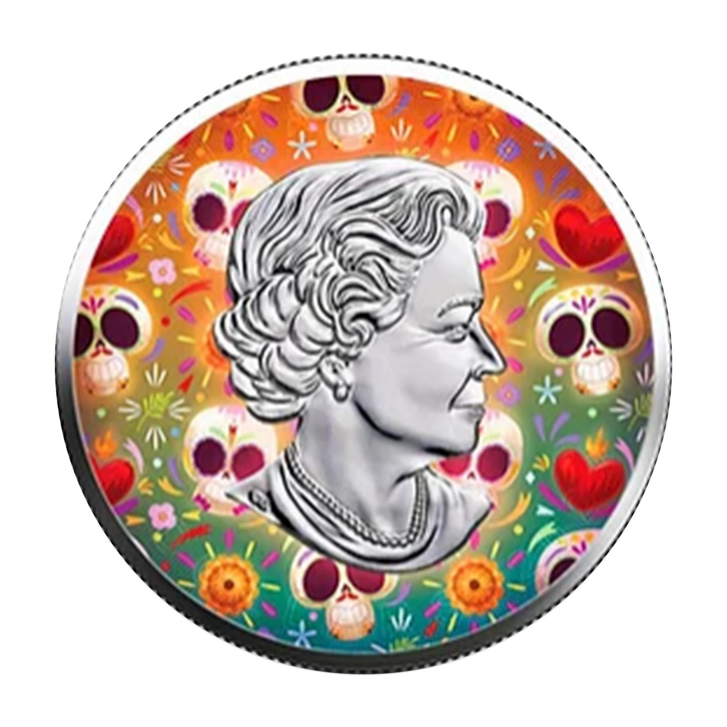 2022 Maple Leaf - Dia de Muertos - Day of the Dead - 3 Coin Set
