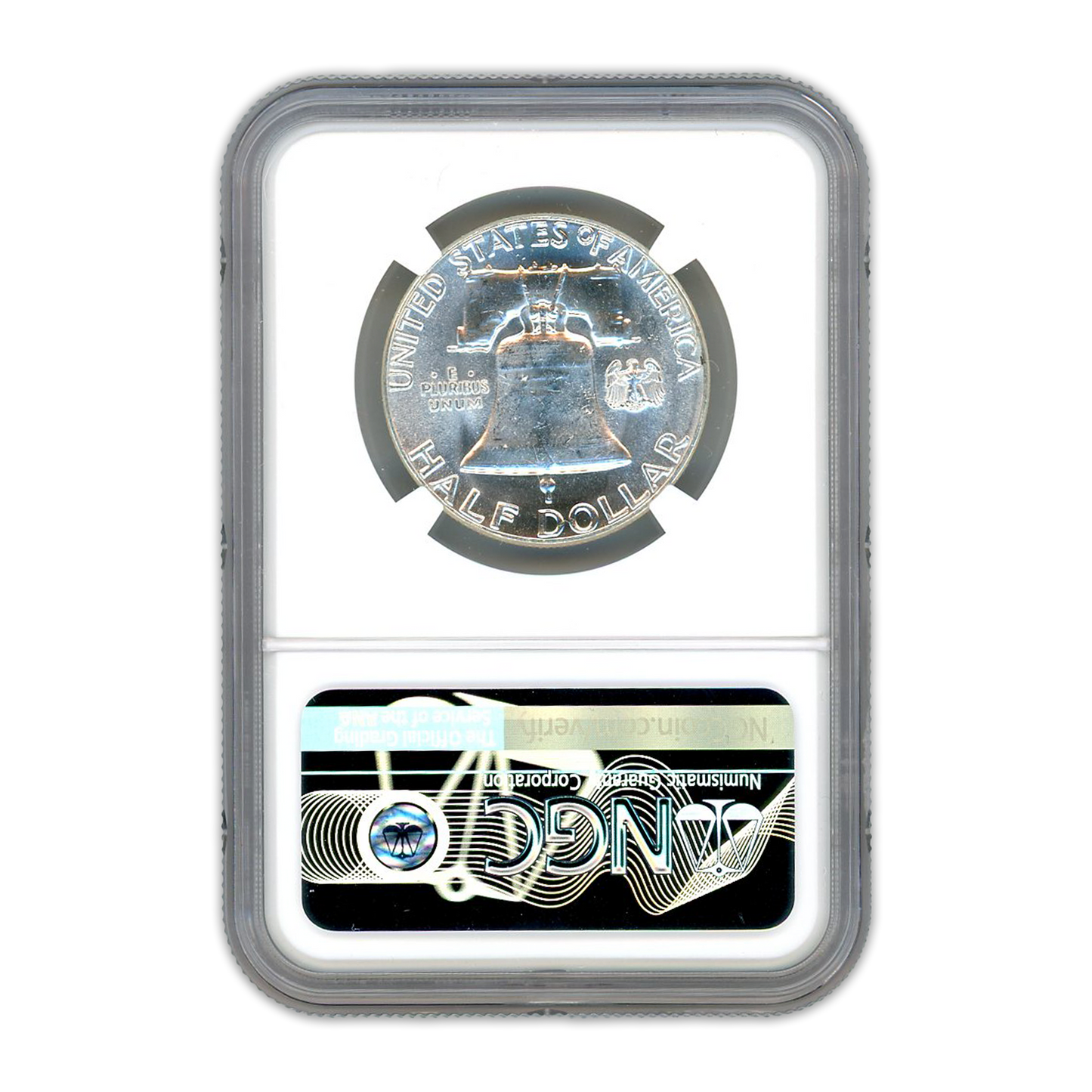 1959 Franklin Half Dollar - Type 2 Reverse NGC MS64