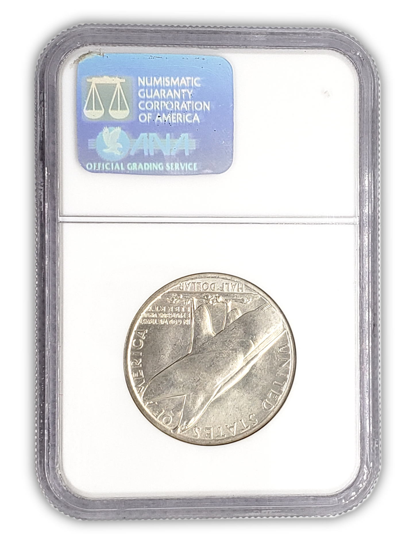 1936 Bridgeport Silver Half Dollar Philadelphia - NGC MS65