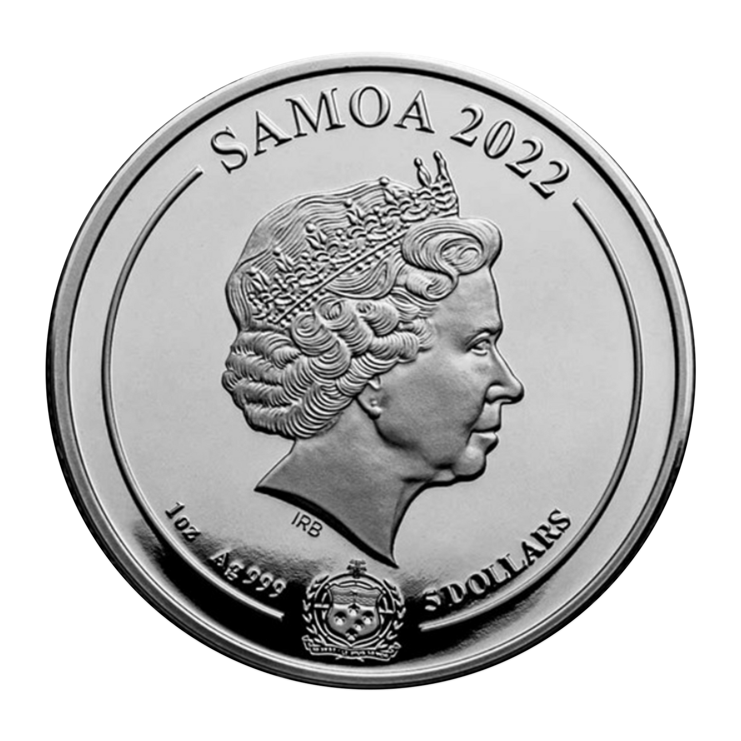 2022 The Legend of King Arthur Samoa Silver - 4 Coin Set