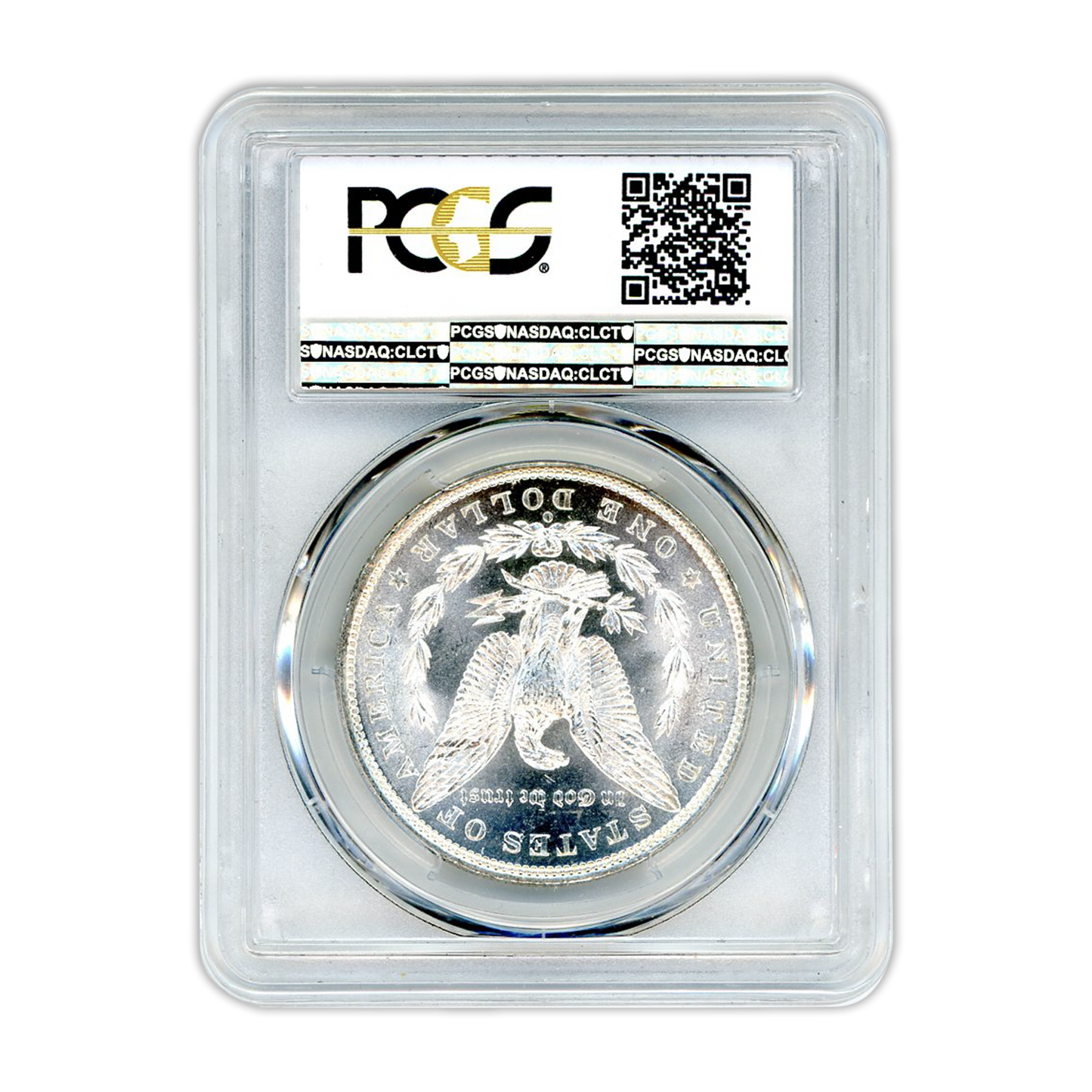1882 Morgan Silver Dollar New Orleans PCGS MS65+ Sight White