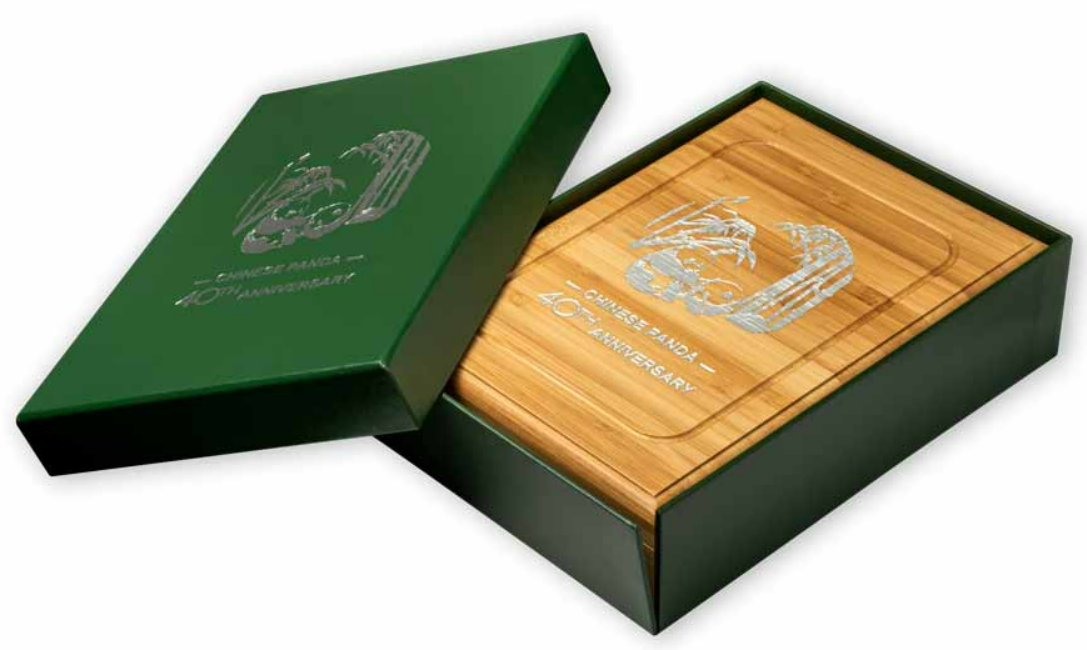2022 Fiji 40th Panda Anniversary Lucky8 Silver Proof like