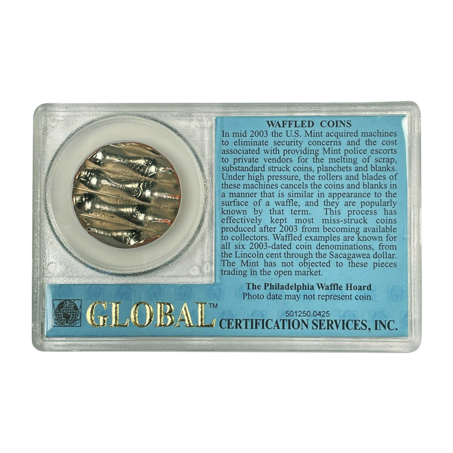 Kennedy Half Dollar Mint Canceled - Global Certified